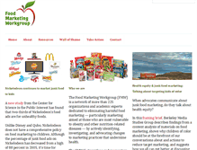 Tablet Screenshot of foodmarketing.org